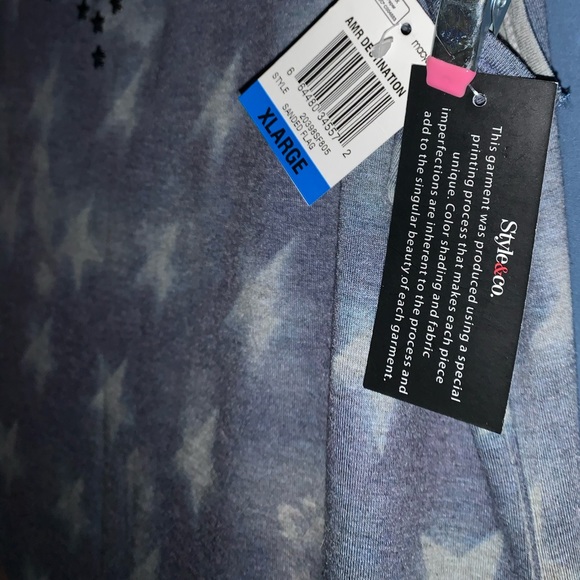 NEW! STYLE & Co. Amaricana Maxi Dress NWT size XL - Picture 6 of 7